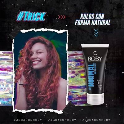 Rulos con forma natural